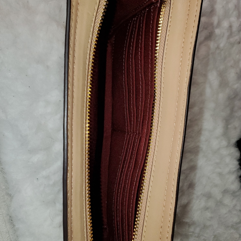 Coach signature exotic leather mix clutch - Picture 4 of 5